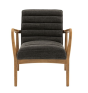 Datsun Charcoal Armchair by Gallery Living | Style Our Home