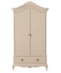 Ivory Double Wardrobe - Style Our Home