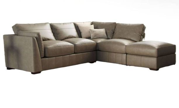 Phoenix Leather Corner Group Sofa - Rfc