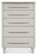 Larsen Scandi Oak & Soft Grey 5 Drawer Chestby Bentley Designs | Style Our Home
