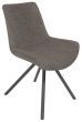 Sigma Dining Chair With Graphite Leg-Antique Grey PU by Classic Furniture | Style Our Home
