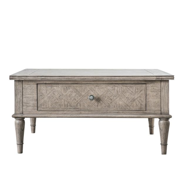 Lovell Square 2 Drawer Coffee Table