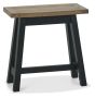 Camden Weathered Oak & Peppercorn Side Table by Bentley Designs | Style Our Home