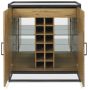 Indus Rustic Oak Drinks Cabinet By Bentley Designs | Style Our Home