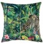Emb Zebra Cushion In Wild by Malini | Style Our Home