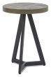 Ellipse Fumed Oak Lamp Table by Bentley Designs | Style Our Home