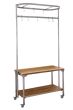 Live Edge Kitchen Island with Pot Rack by Monologue | Style Our Home