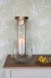 Laura Ashley Extra Large Leaf Bottle Hurricane by Libra Designs | Style Our Home
