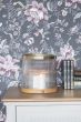 Laura Ashley Large Ribbed Reed Glass Hurricane by Ora Designs | Style Our Home