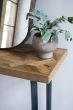 Marston Geometric II Wooden Hall Console Table Small by Libra Designs | Style Our Home
