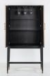 Bloomingville Shagreen 2-Door Bar Cabinet