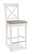 Hampstead Two Tone X Back Bar Stool - Style Our Home