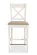 Hampstead Two Tone X Back Bar Stool - Style Our Home