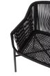 Bogart Rope Carver Black Chair
