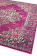 Colt Medallion Fuchsia Rug by Asiatic London | Style Our Home