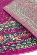 Colt Medallion Fuchsia Rug by Asiatic London | Style Our Home