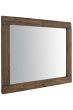 Erato Dark Natural Wood Dress Mirror