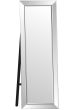 Hera All Glass Modern Cheval Mirror