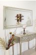 Artemis All Glass Silver Edged Bevelled Full Length Mirror