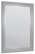 Thalia Grey Large Layered Wall Mirror