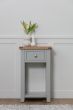 Parisian Grey 1 Drawer Console Table