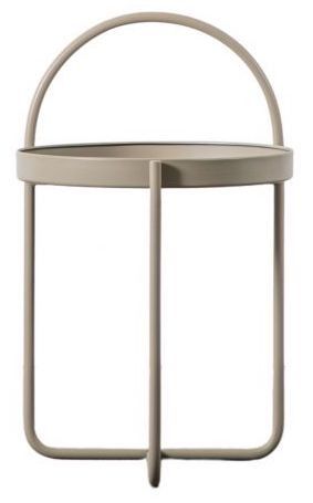 Abbas Latte Side Table by Hudson Living | Style Our Home