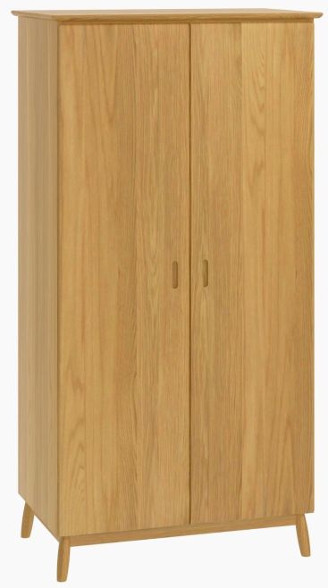 Malmo Oak 2 Door Wardrobe -  Style Our Home