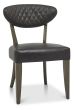Logan Fumed Oak 6 Seater Table & 6 Ellipse Upholstered Chairs in Old West Vintage by Bentley Designs | Style Our Home