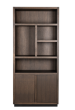 Oakura Brown 2 - Door Bookcase by Richmond Interiors | Style Our Home 