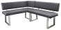Apollo Corner Bench LH – Dark Grey by Classic Furniture | Style Our Home