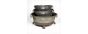 GWR Antique Set of 3 Iron Pots on Stand