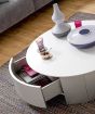 Gautier Setis White Lacquer Allure Coffee Table