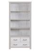 Greystone - Large Open Bookcase with Drawers by Baumhaus | Style Our Home