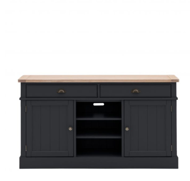 Manor 2 Drawer 2 Door Meteor Sideboard by Hudson Living | Style Our Home 