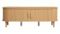 Axel Fluted Tv Unit Oak by Birlea | Style Our Home