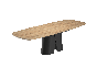 Convive extendable Dining Tables with black legs by Gautier | Style Our Home