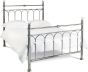Krystal Antique Nickel 4'6 Double Bedstead