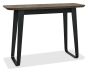 Emerson Weathered Oak & Peppercorn Console Table by Bentley Designs | Style Our Home
