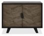 Emerson Weathered Oak & Peppercorn Narrow Sideboard by Bentley Designs | Style Our Home
