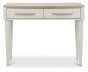Larsen Scandi Oak & Soft Grey Console Table with Drawerby Bentle by Designs | Style Our Home