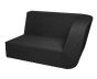 Savannah Black 2-Seater Sofa - Left Module by Cane-line | Style Our Home