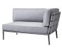 Conic Light Grey 2-Seater Sofa - Left Module by Cane-line | Style Our Home