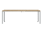 Extendable table S aluminum legs Extenso by Gautier | Style Our Home