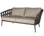 Leo Lounge Sofa with 2 Almond Seat and 2 Back Cushions by Vincent Sheppard | Style Our Home