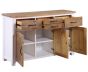 Splash of White - Sideboard 3 Door / 4 Drawer by Baumhaus | Style Our Home