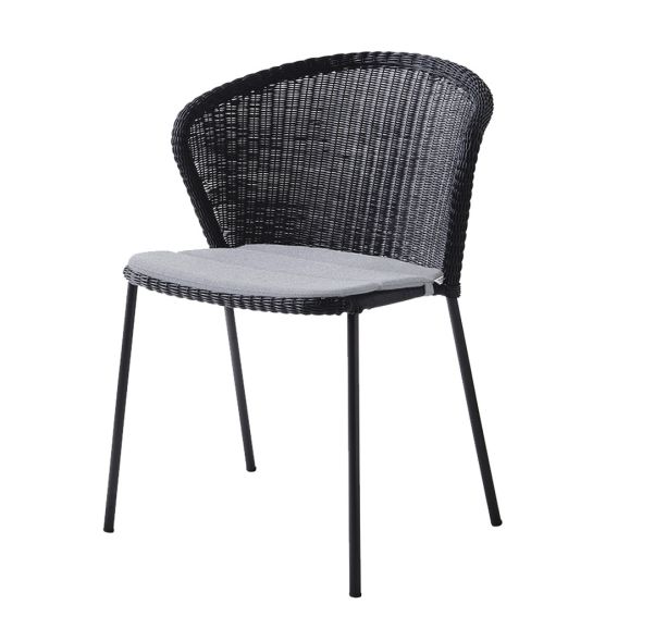 Lean Black Chair by Cane-line | Style Our Home