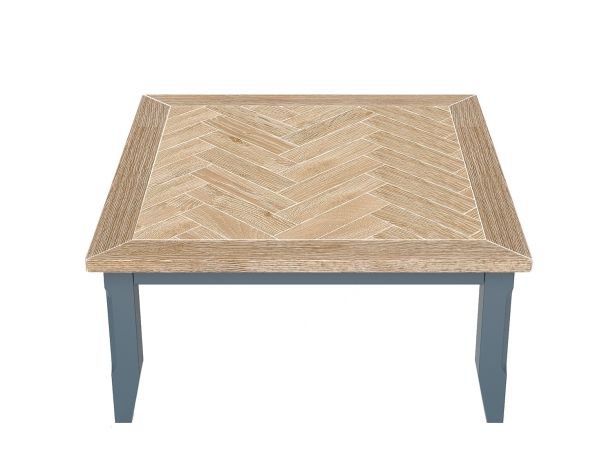 Signature Blue - Square Open Coffee Table by Baumhaus | Style Our Home