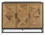 Marque Rustic Oak & Peppercorn Narrow Sideboard - Style Our Home