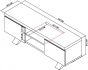 Ellipse Fumed Oak Entertainment Unit by Bentley Designs | Style Our Home