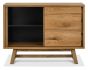 Camden Rustic Oak Narrow Sideboard by Bentley Designs | Style Our Home